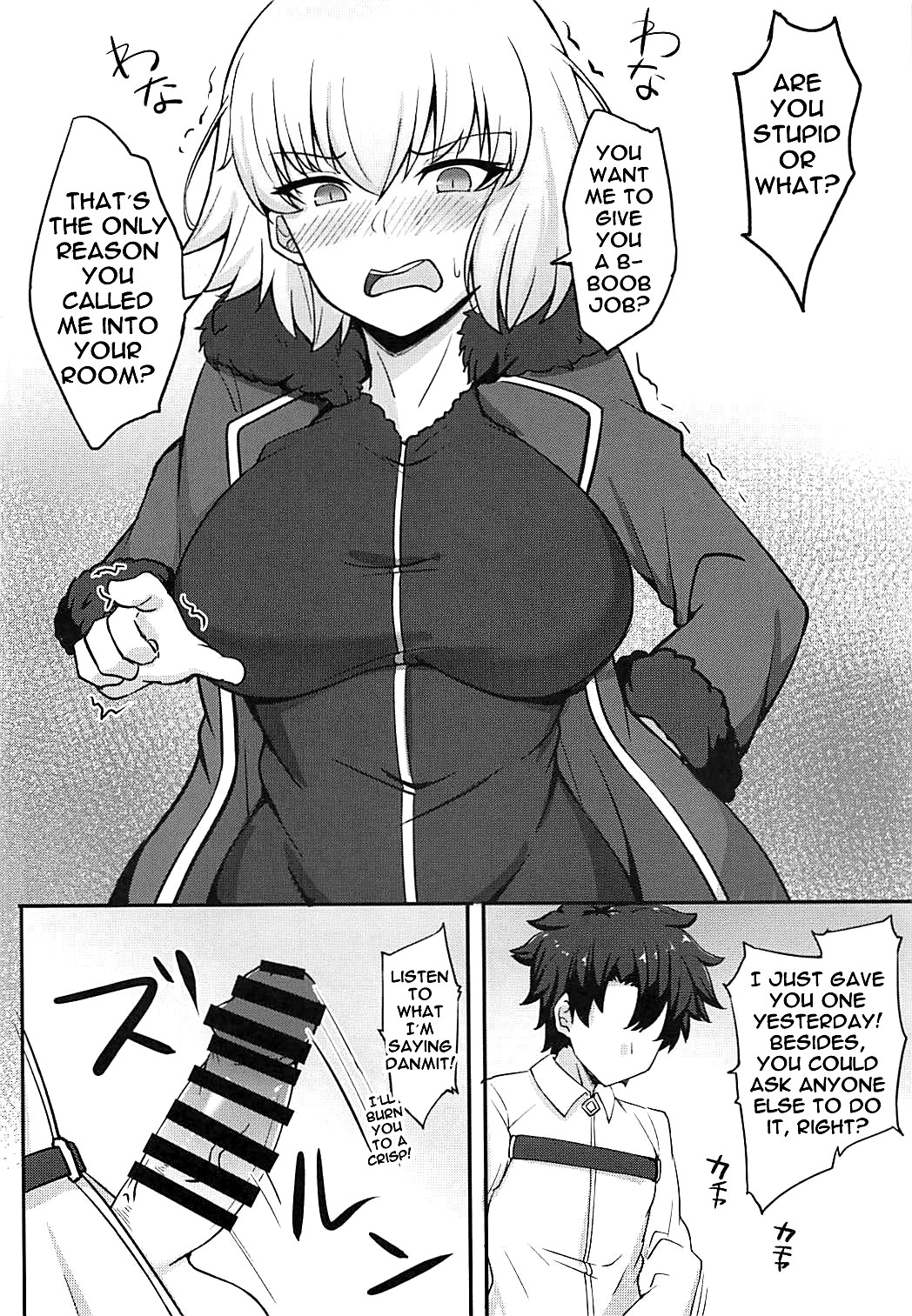 Hentai Manga Comic-A Sexlife Of Getting Squeezed Between Chaldea's Breasts vol 1.5-Read-7